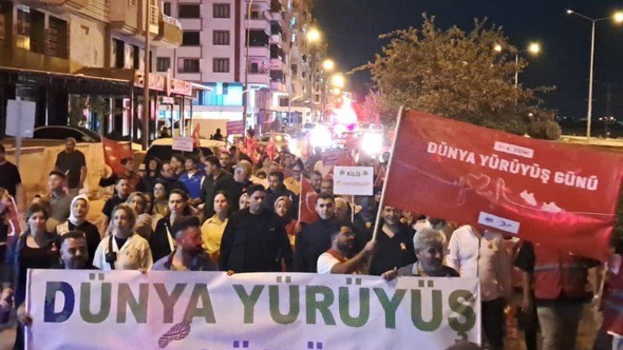 Kilis’te aileler sağlıklı yaşam için el ele yürüdü
