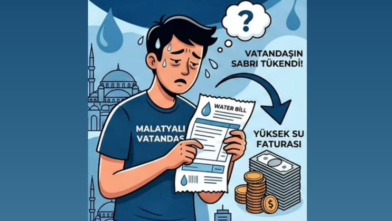 MALATYA’DA MUSLUKLARDAN SU DEĞİL, ADETA ALTIN AKIYOR: VATANDAŞIN SABRI TAŞTI!