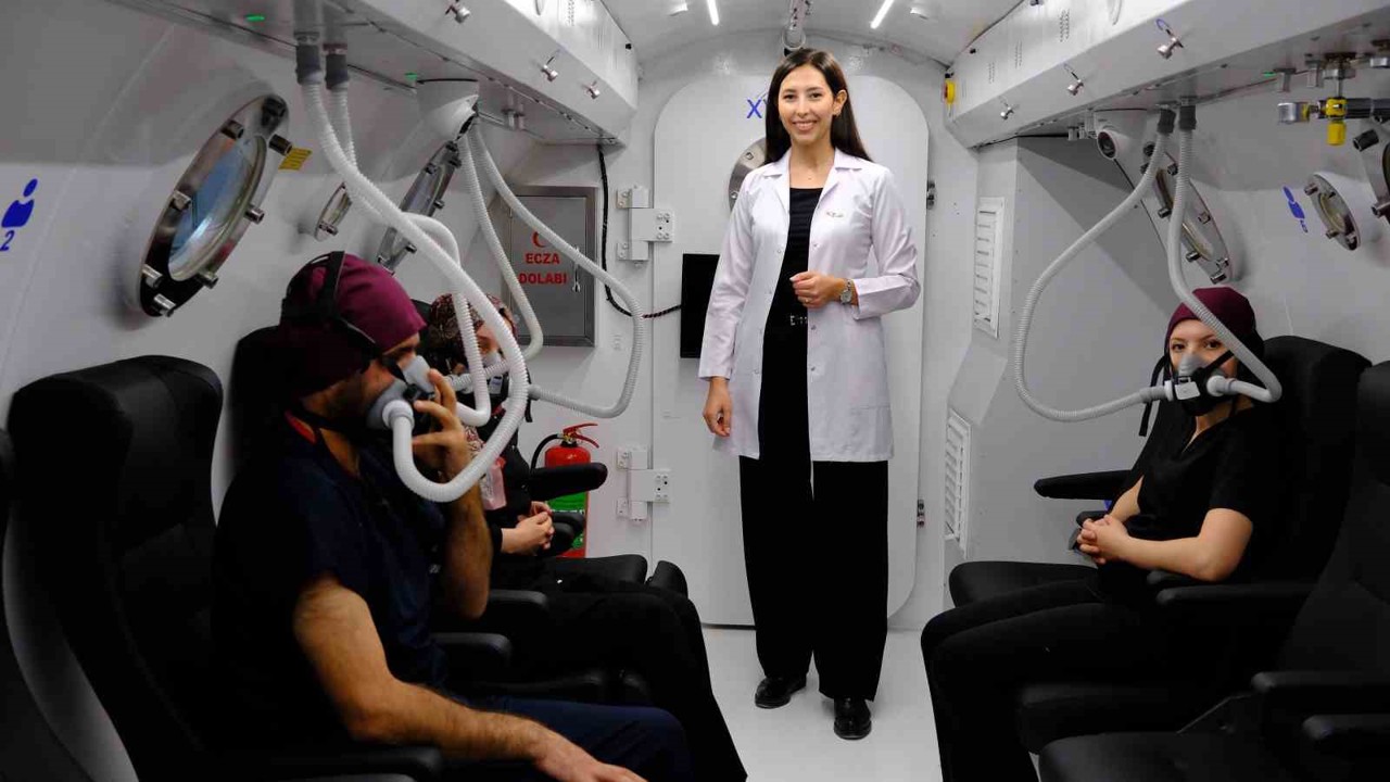 Van’da hiperbarik oksijen tedavi merkezi son teknolojiyle yenilendi
