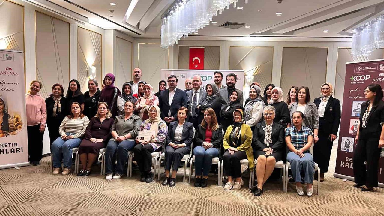 Ankara Kalkınma Ajansı ve KOOP Market arasında ‘Bereketin Kadınları’ işbirliği protokolü imzalandı
