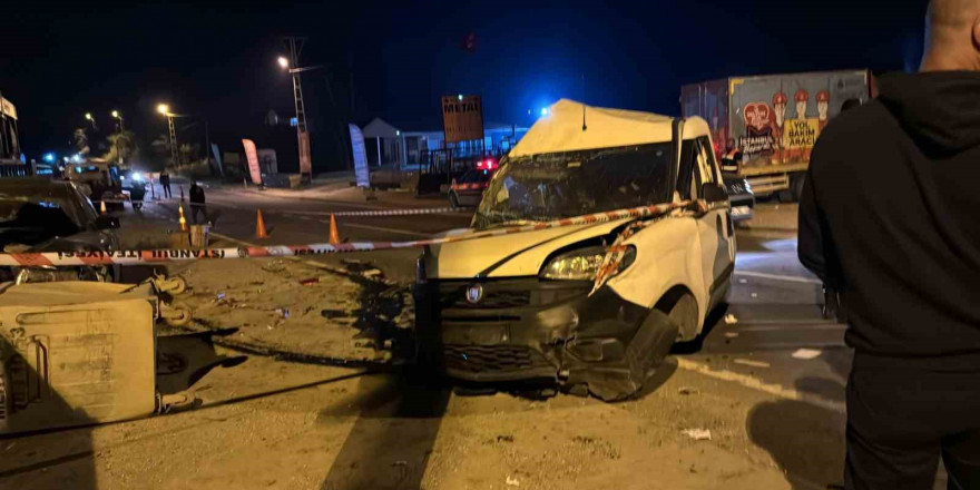 Çatalca’da feci kaza: 1 ölü, 3 yaralı