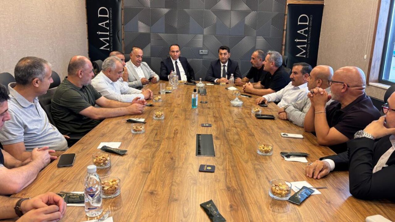 Boyraz’dan MİAD’a ziyaret: “Malatya ekonomisini birlikte ayağa kaldıracağız”