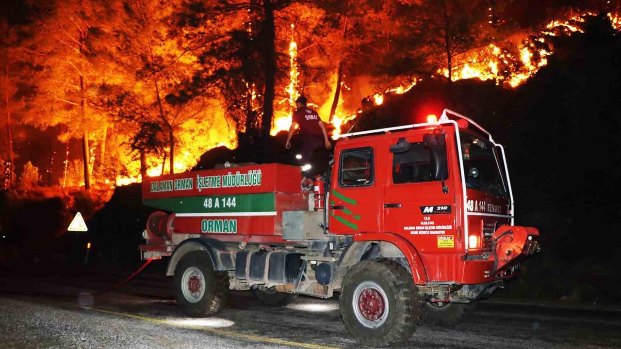 Köyceğiz Akköprü yangınında 2 bin 309 hektar alan yandı
