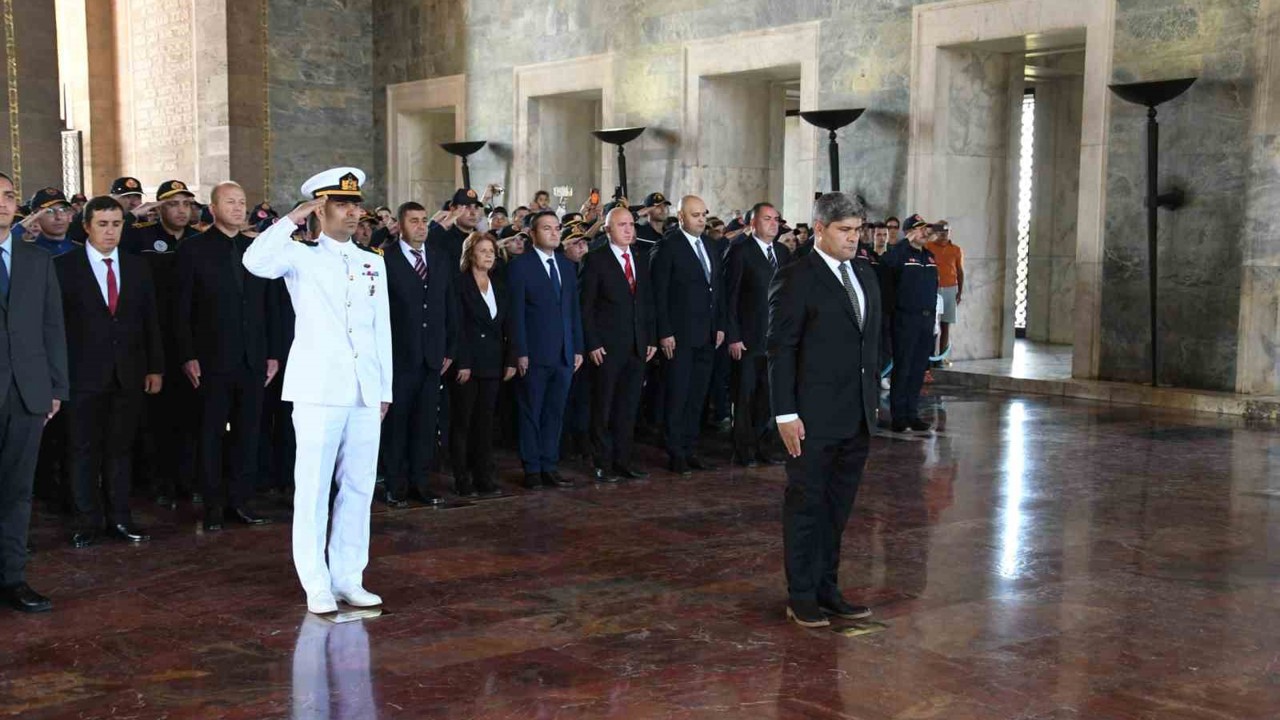 Balıkesir İtfaiyesinden Anıtkabir ziyareti
