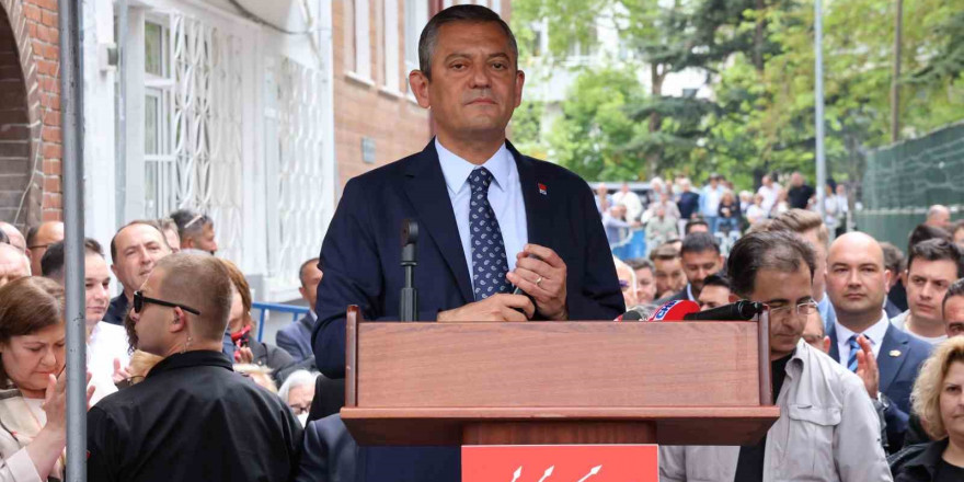 CHP Genel Başkanı Özel: “Barışçıl yürüyüş, protesto ve toplantı hakkımızı kullanalım'