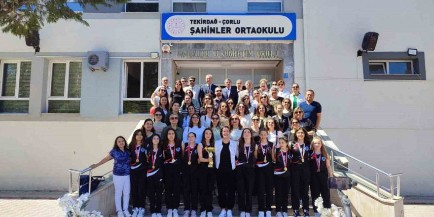 Çorlu’nun kızları Türkiye şampiyonu