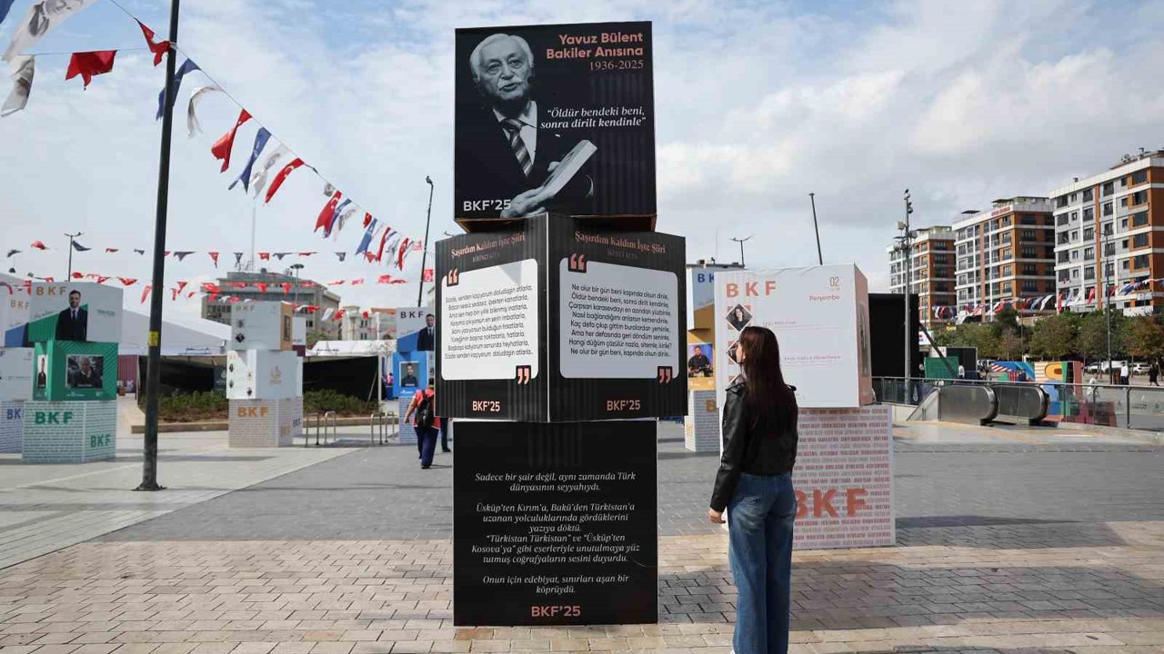 Bağcılar Kitap Fuarı’nda Yavuz Bülent Bakiler’in adı yaşatılıyor
