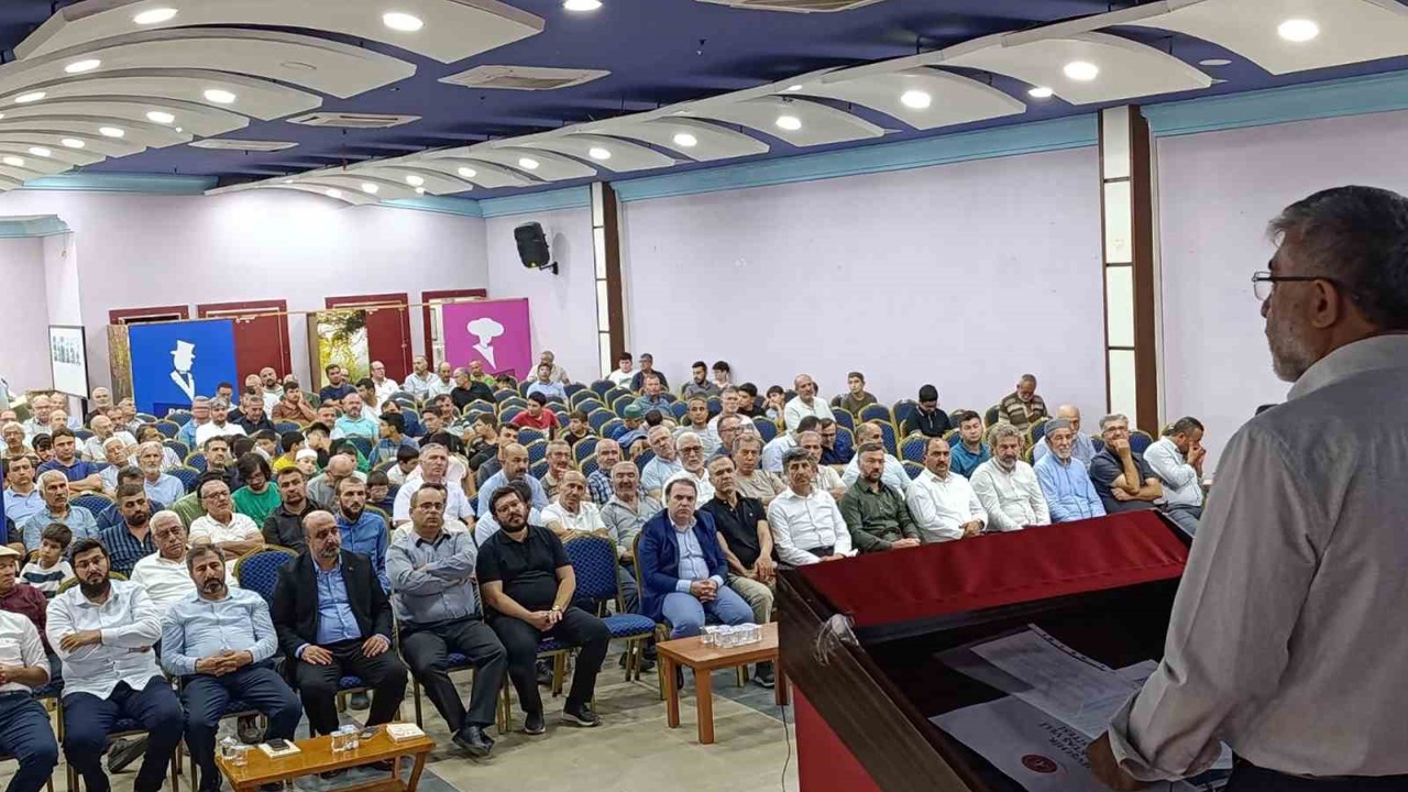 Anamur’da ’Peygamberimiz, cami ve namaz’ konulu konferans düzenlendi
