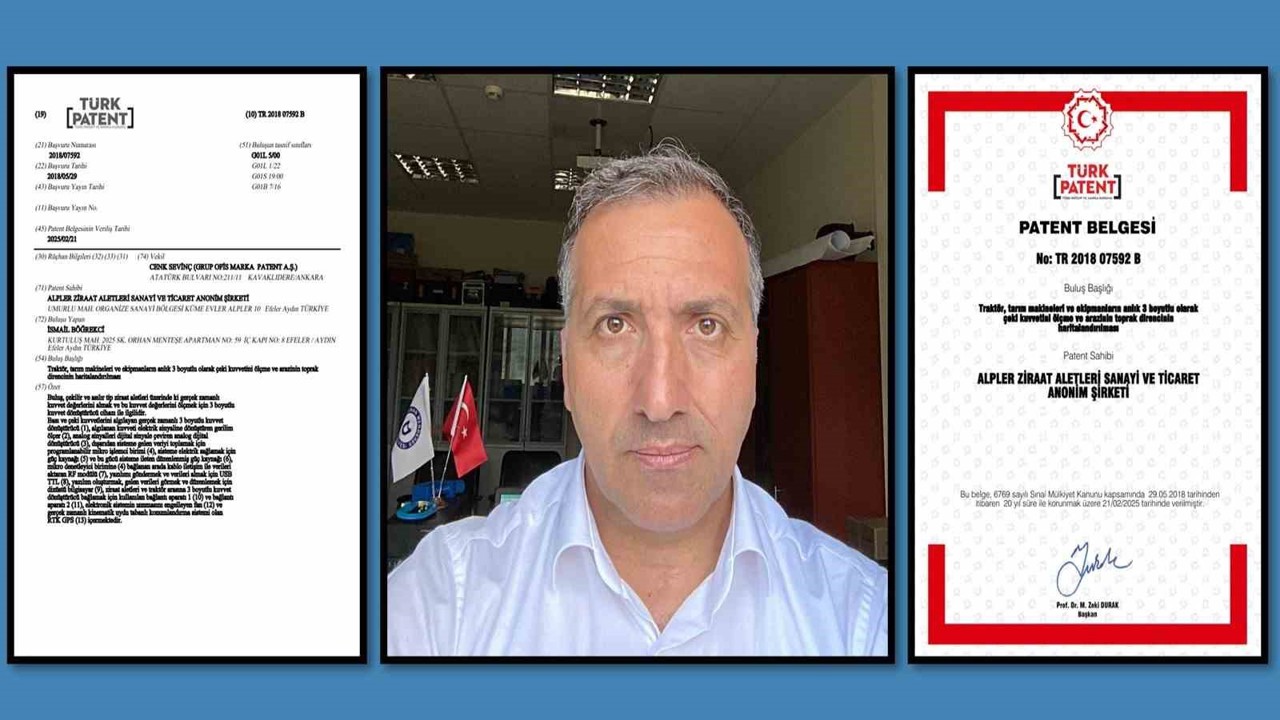 Tarımda verimliliği artıracak buluş, Türk Patenti’nden onay aldı
