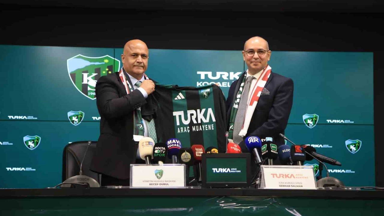 Kocaelispor, ’Turka’ ile sponsorluk imzaladı
