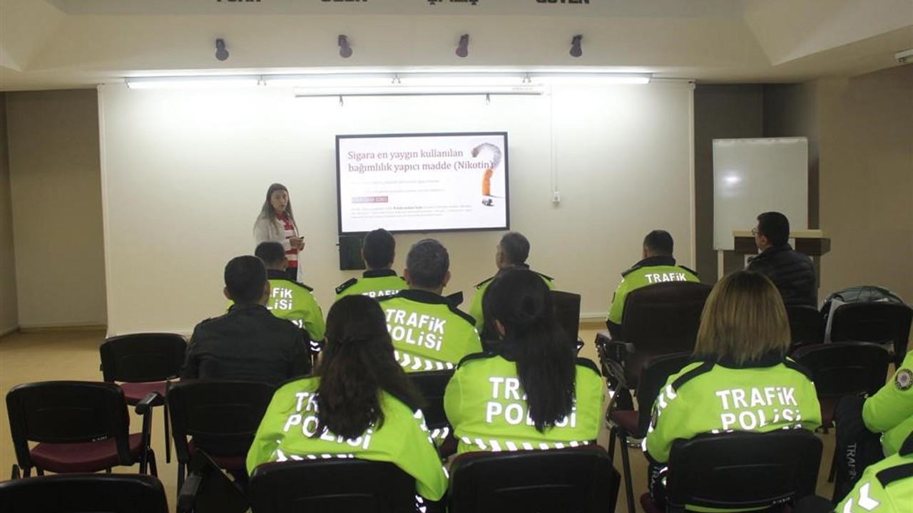 Tütün ve tütün ürünlerinin zararları anlatıldı
