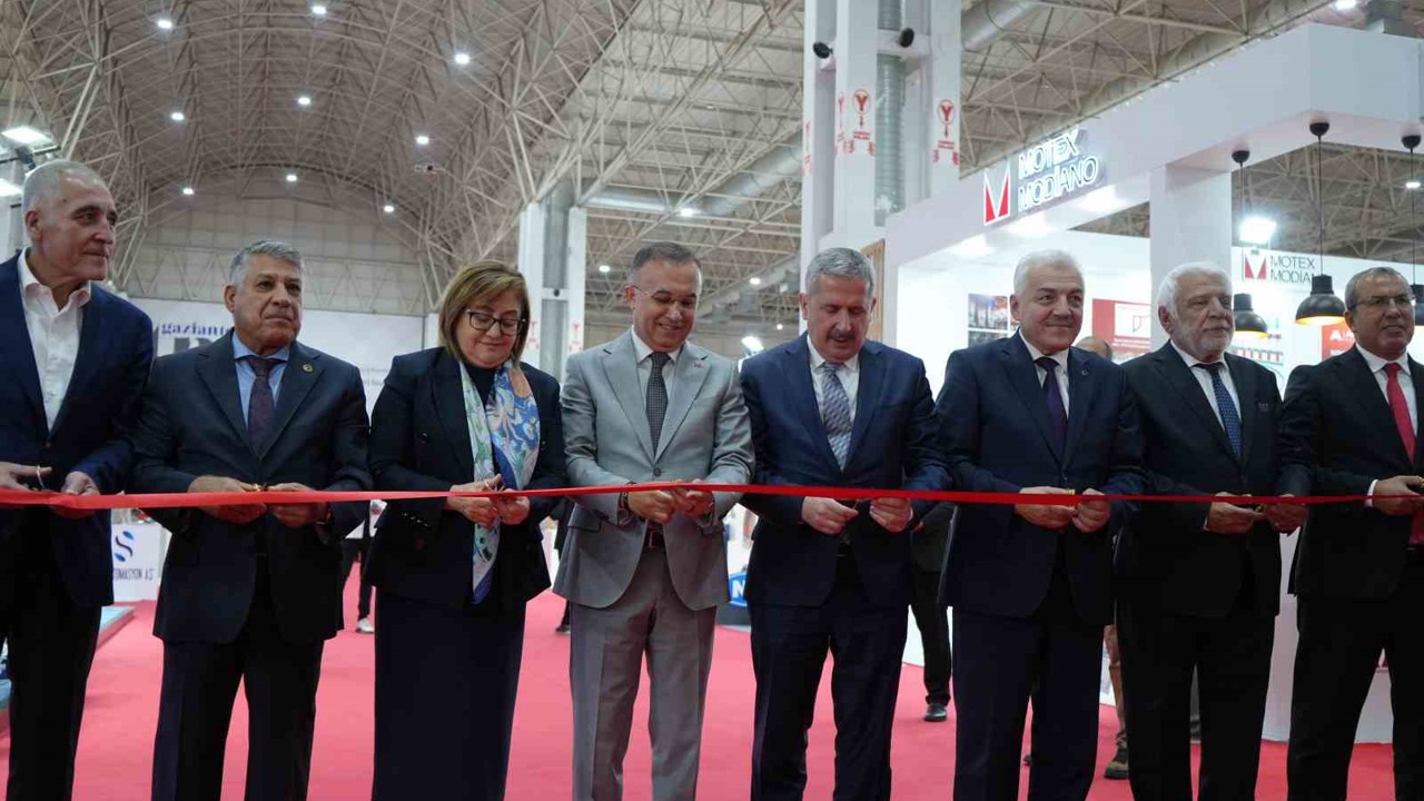 Gaziantep’te Tekstil Makineleri Fuarı başladı
