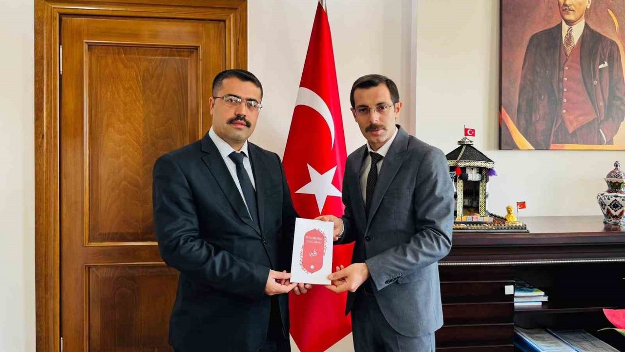 Kaymakam Polat, din görevlilerinin haftasını kutladı
