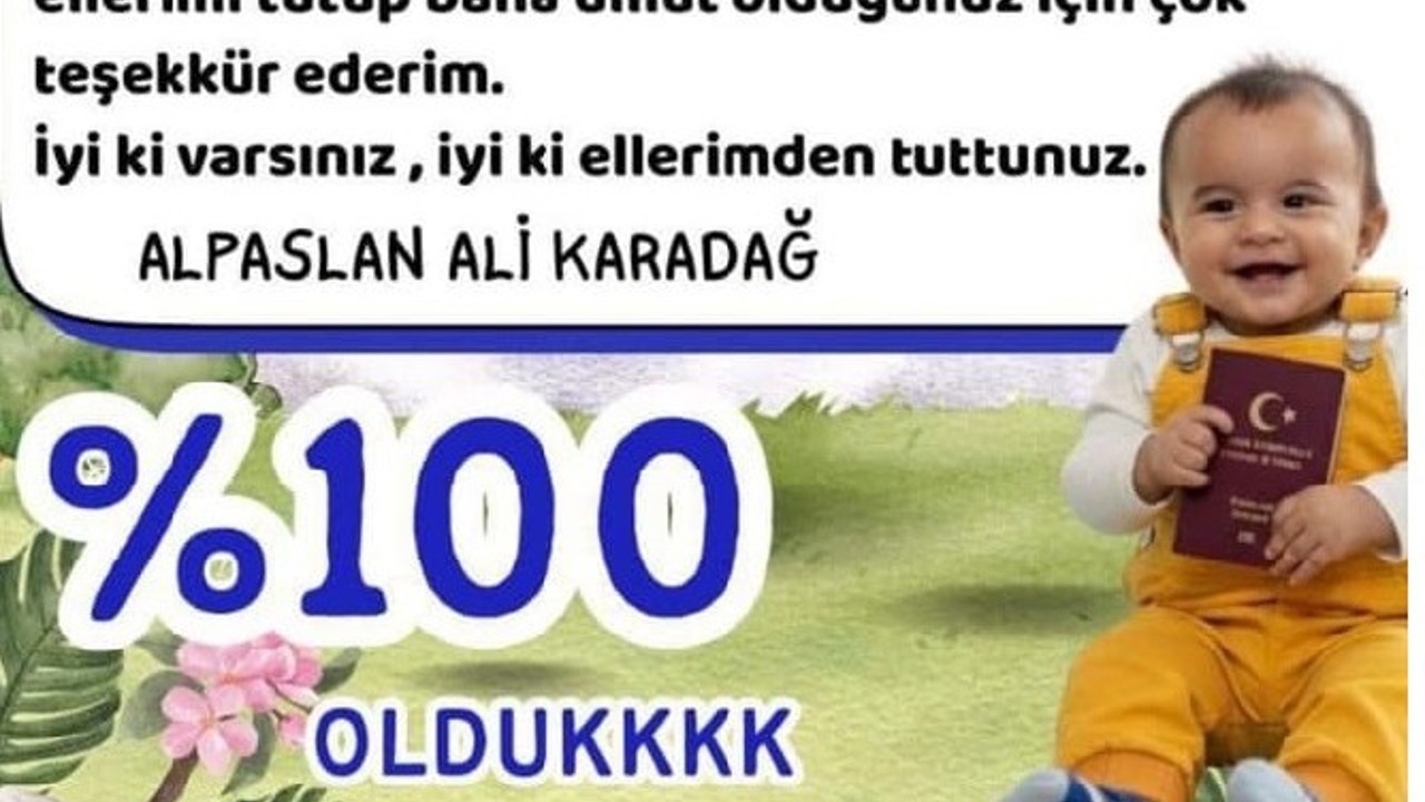 Dayanışma Kazandı, Alparslan Ali’nin Kampanyası Tamamlandı