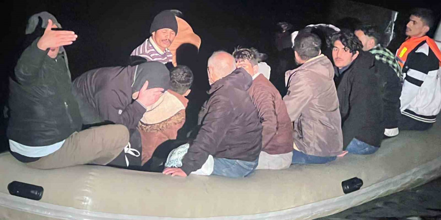 Datça açıklarında bir göçmen kaçakçısı yakalandı