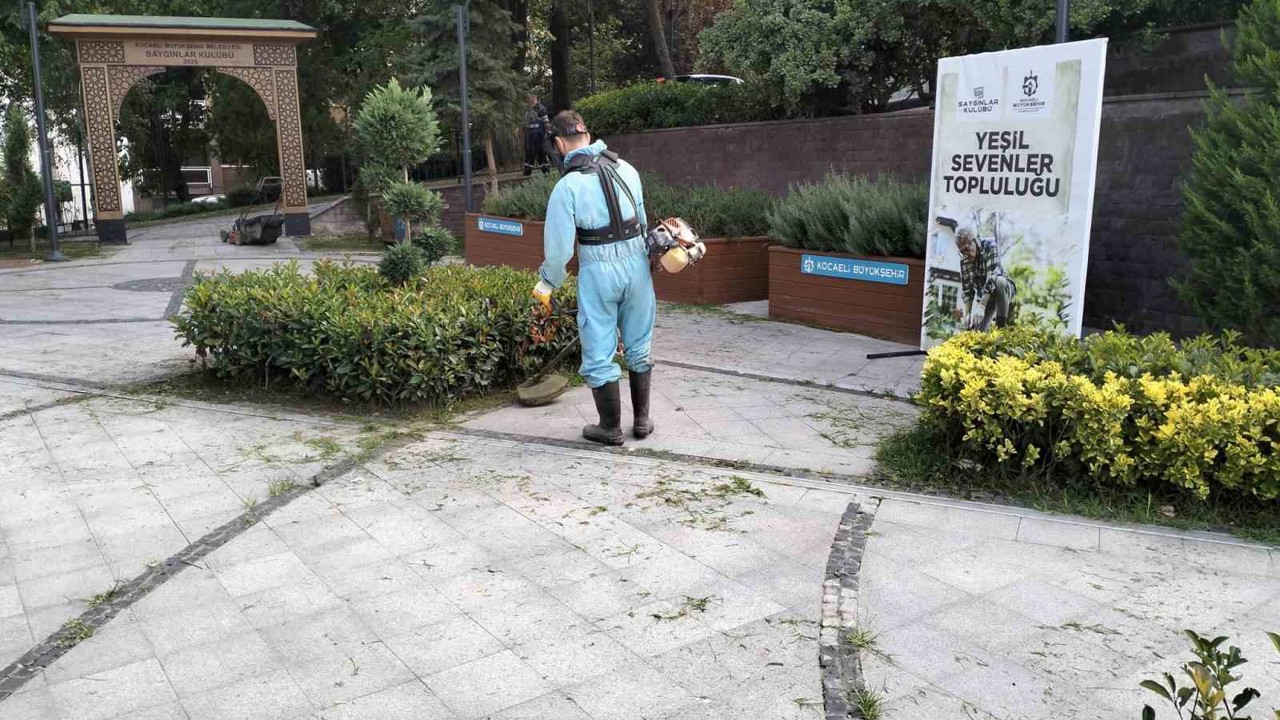 Saygınlar Kulübü’nde bahar temizliği
