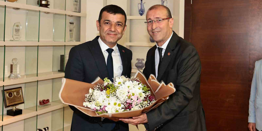 Denizli Gazeteciler Cemiyeti, Başkan Çavuşoğlu’nu ziyaret etti