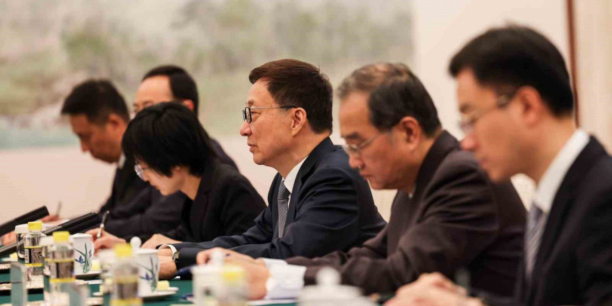 Dışişleri Bakanı Fidan, Çin Komünist Partisi (ÇKP) Merkez Komitesi Politbüro Üyesi Han Zheng ile görüştü