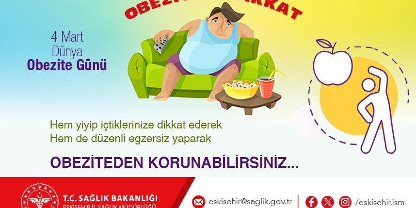 Doç. Dr. Yaşar Bildirici, Dünya Obezite Günü’nde vatandaşları uyardı