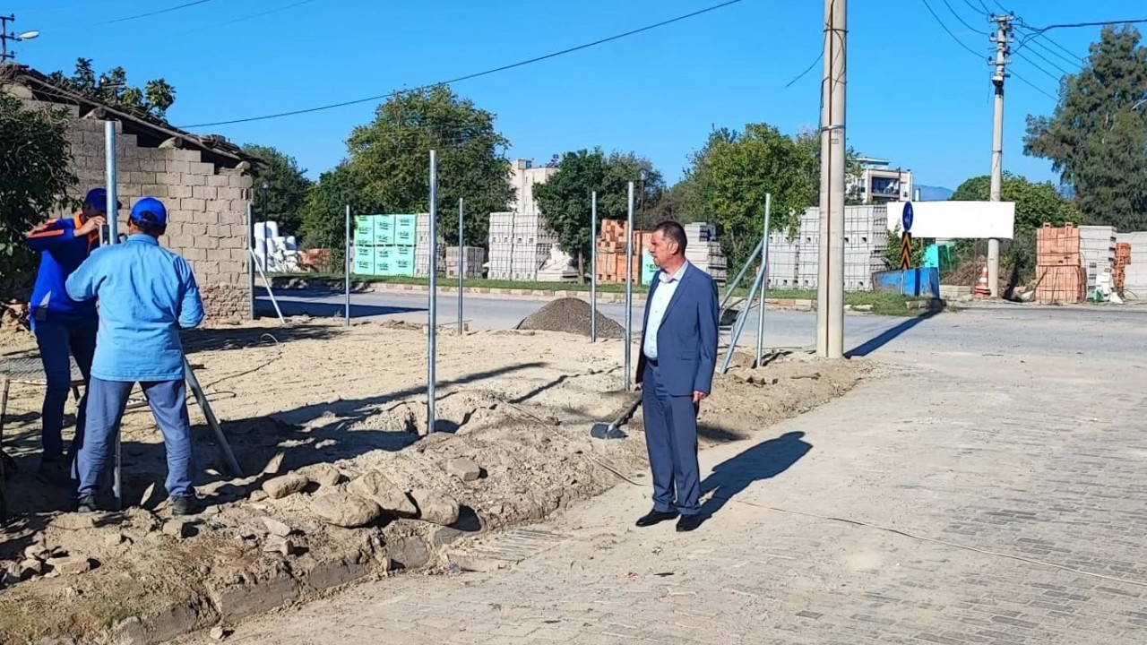 Yenipazar’da belediye ekiplerinden yoğun mesai
