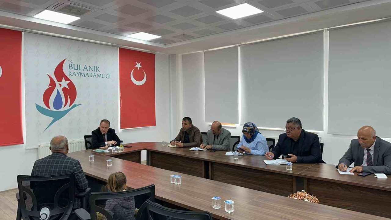 Bulanık’ta "Halk Günü Toplantısı" yapıldı
