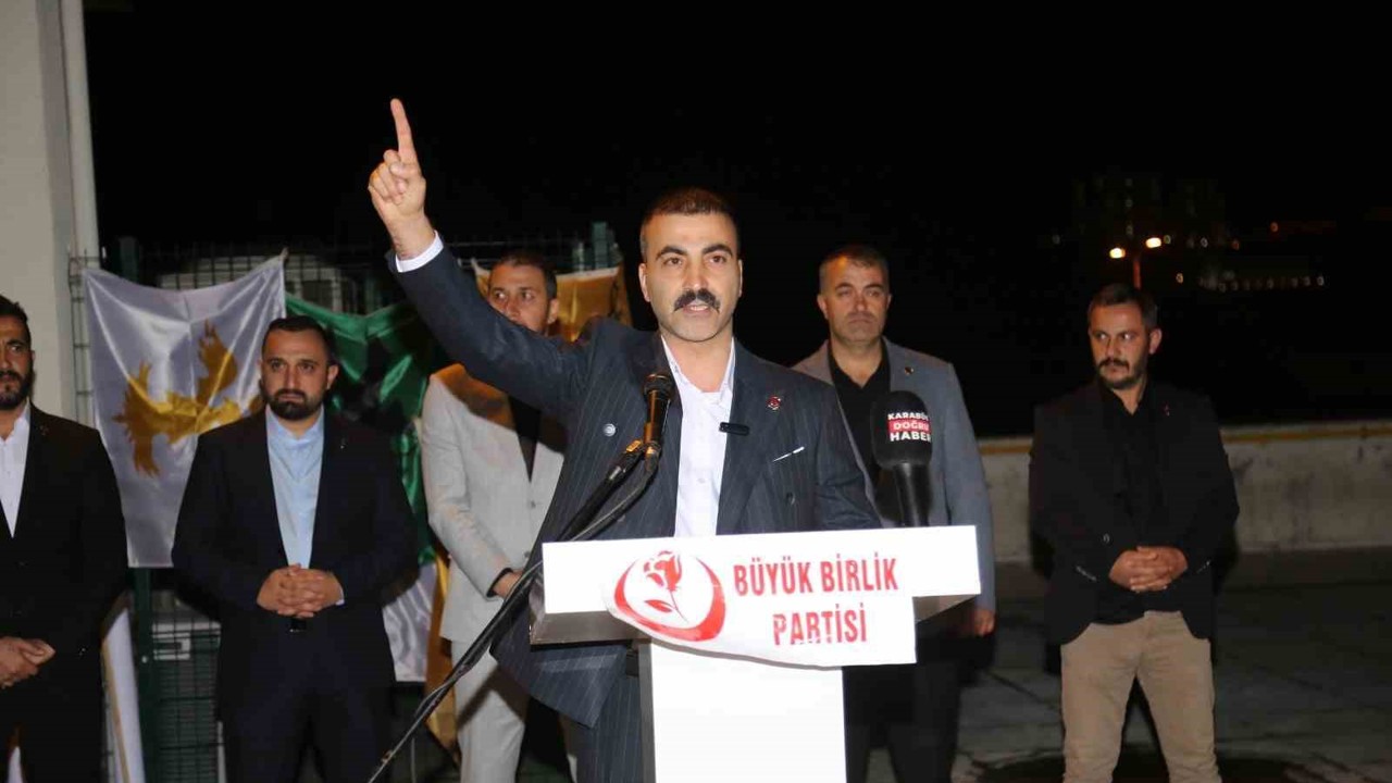 BBP Karabük İl Başkanı Kesgin: "Zulme sessiz kalmak, zulme ortak olmaktır"
