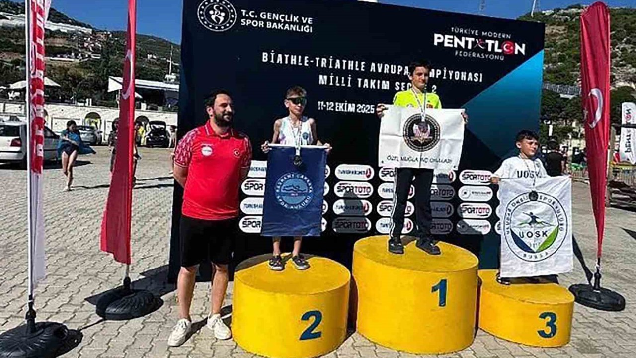 Muğla Büyükşehir sporcusu Batur Genç’ten iki günde iki Türkiye şampiyonluğu
