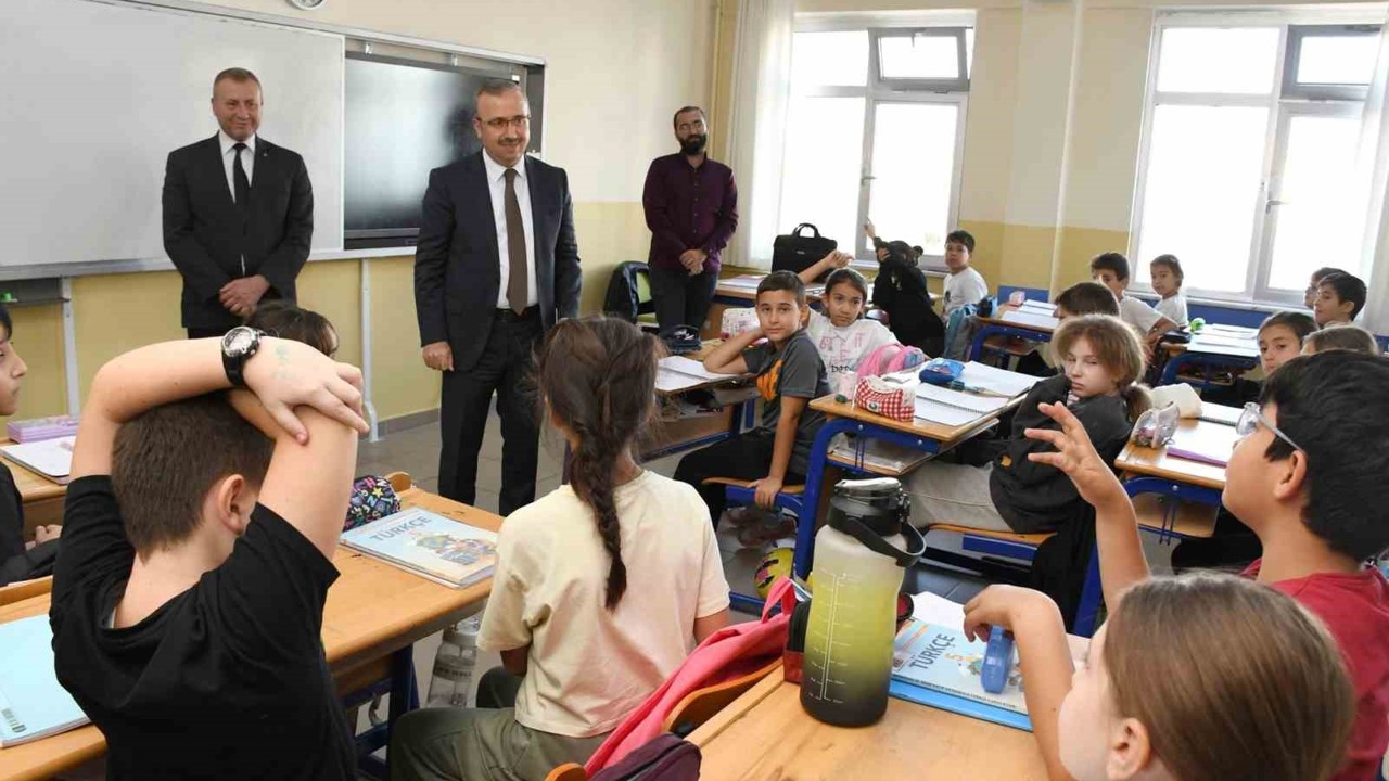 İl Milli Eğitim Müdürü Aydın’dan Sabiha Gökçen Meslek Lisesi’ne ziyaret
