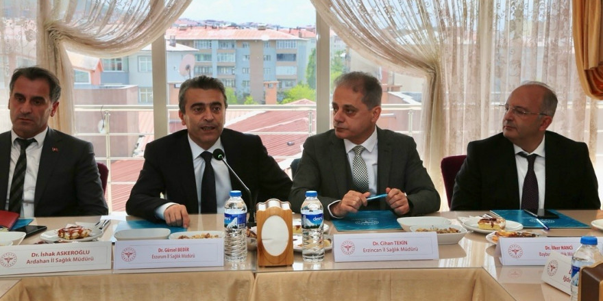 Erzincan Sağlık Müdürü Tekin, ASKOM toplantısına katıldı