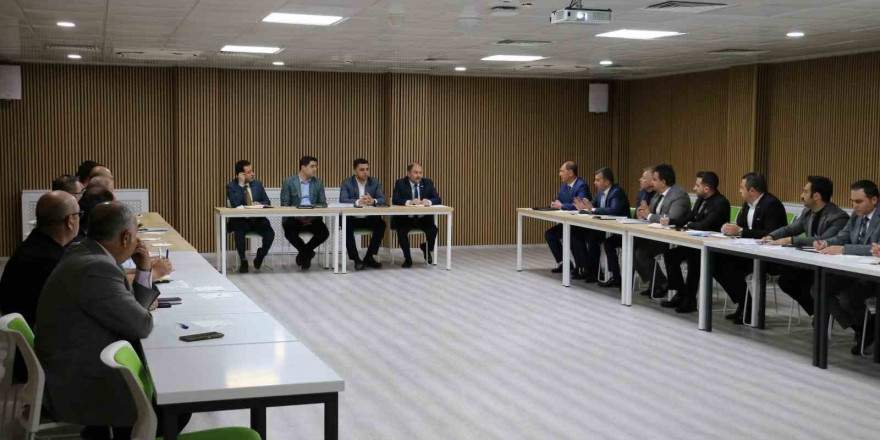 Erzincan Toplu Sera Bölgesi ve Tulum Peyniri Tesisi ile ilgili toplantı yapıldı