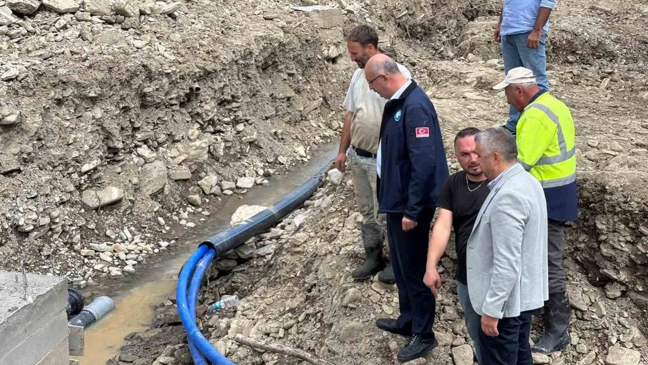 Sinop’ta içme suyu projeleri
