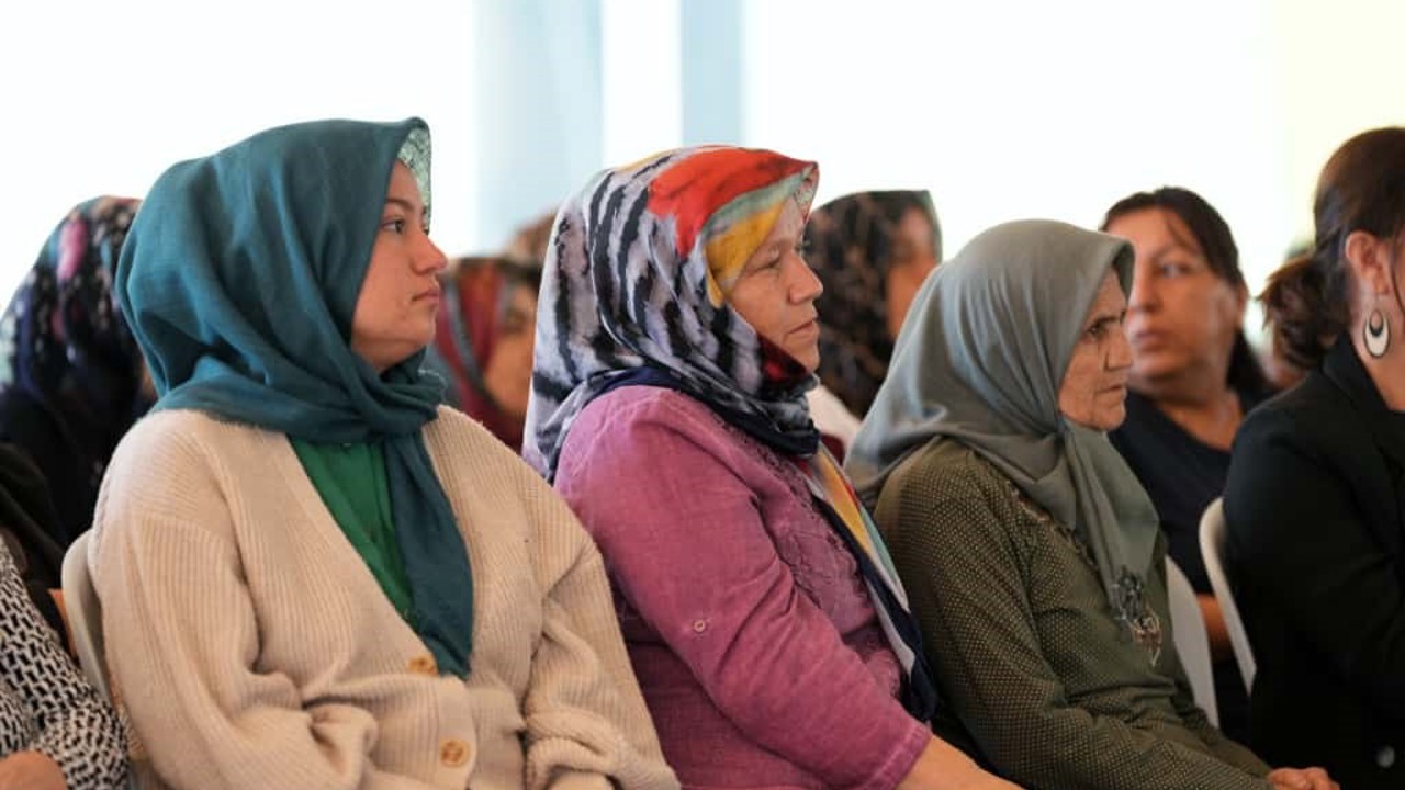Konyaaltı’nda çiftçi kadınlar buluştu
