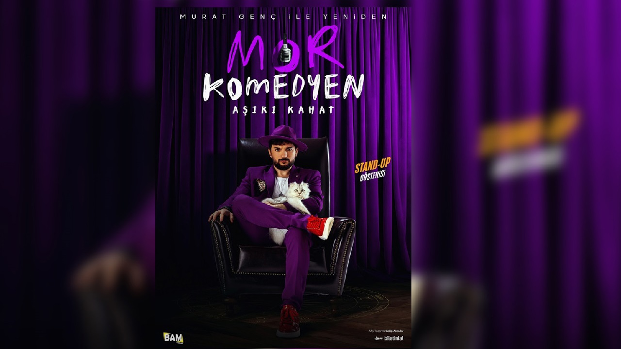 Malatya’da Kahkaha Dolu Bir Gece: Morkomedyen Stand-Up Gösterisi 16 Ekim’de!