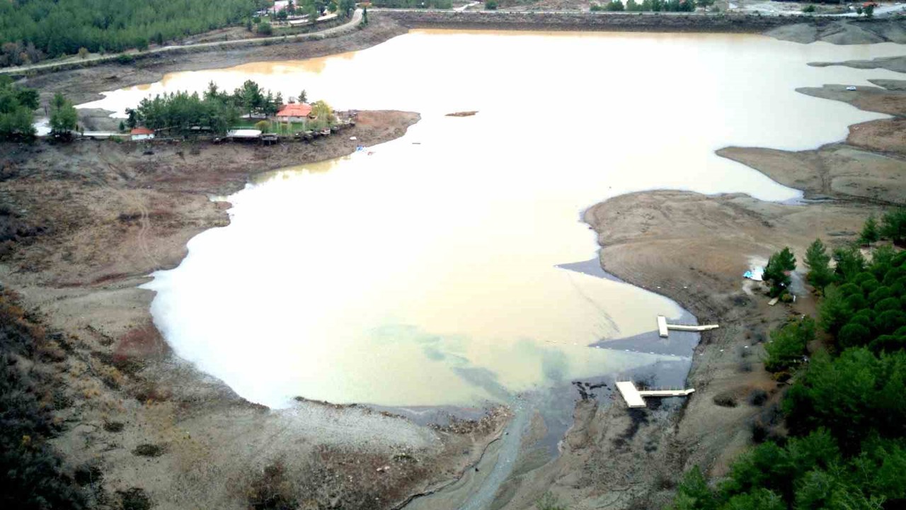 Muğla’daki son yağışlar Ula Göleti’ne can suyu oldu
