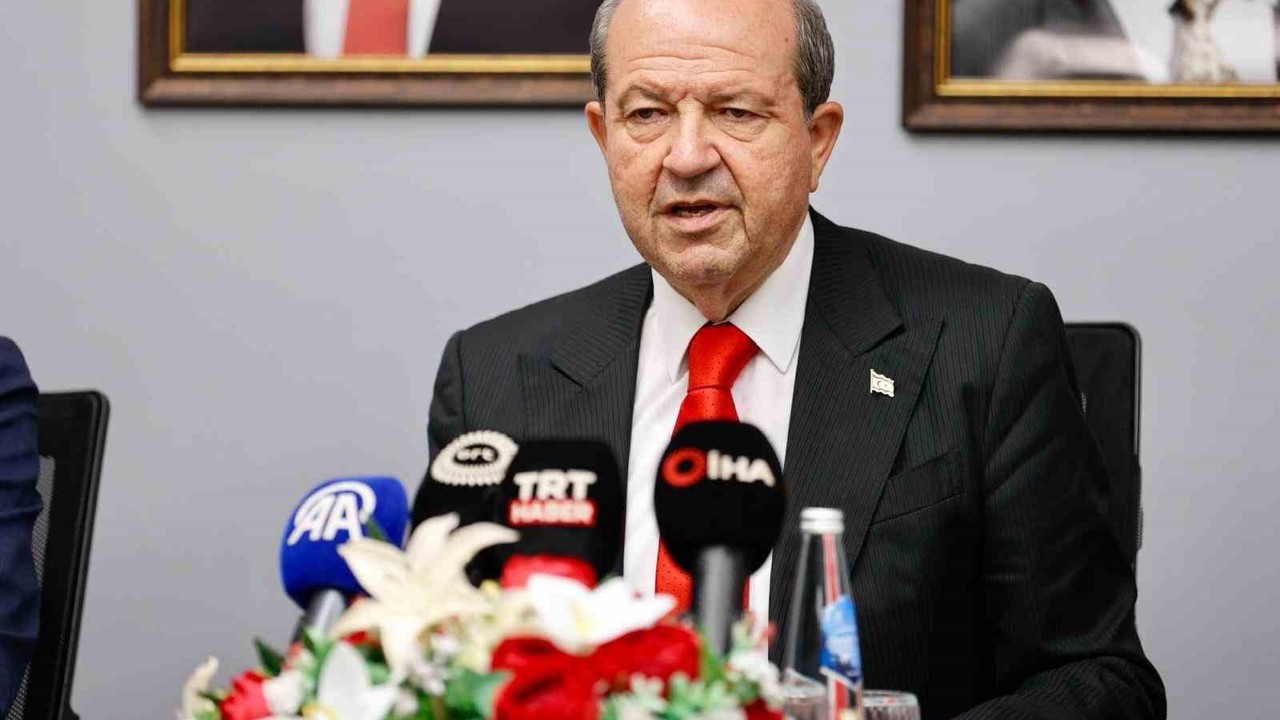 KKTC Cumhurbaşkanı Tatar: "Bu toplantıların amacı iki devletin iş birliğinin sağlanması ve halkların yararına çalışmaların yapılması anlayışının pekişmesidir"
