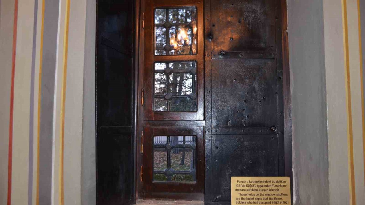 Yunan işgalinin izleri hala Ertuğrulgazi Türbesi’nde duruyor
