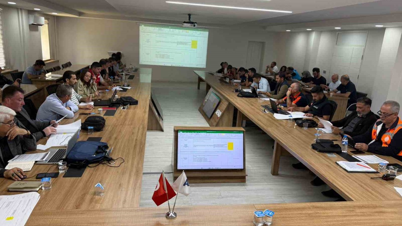 Van’da afete hazırlık tatbikatı yapıldı
