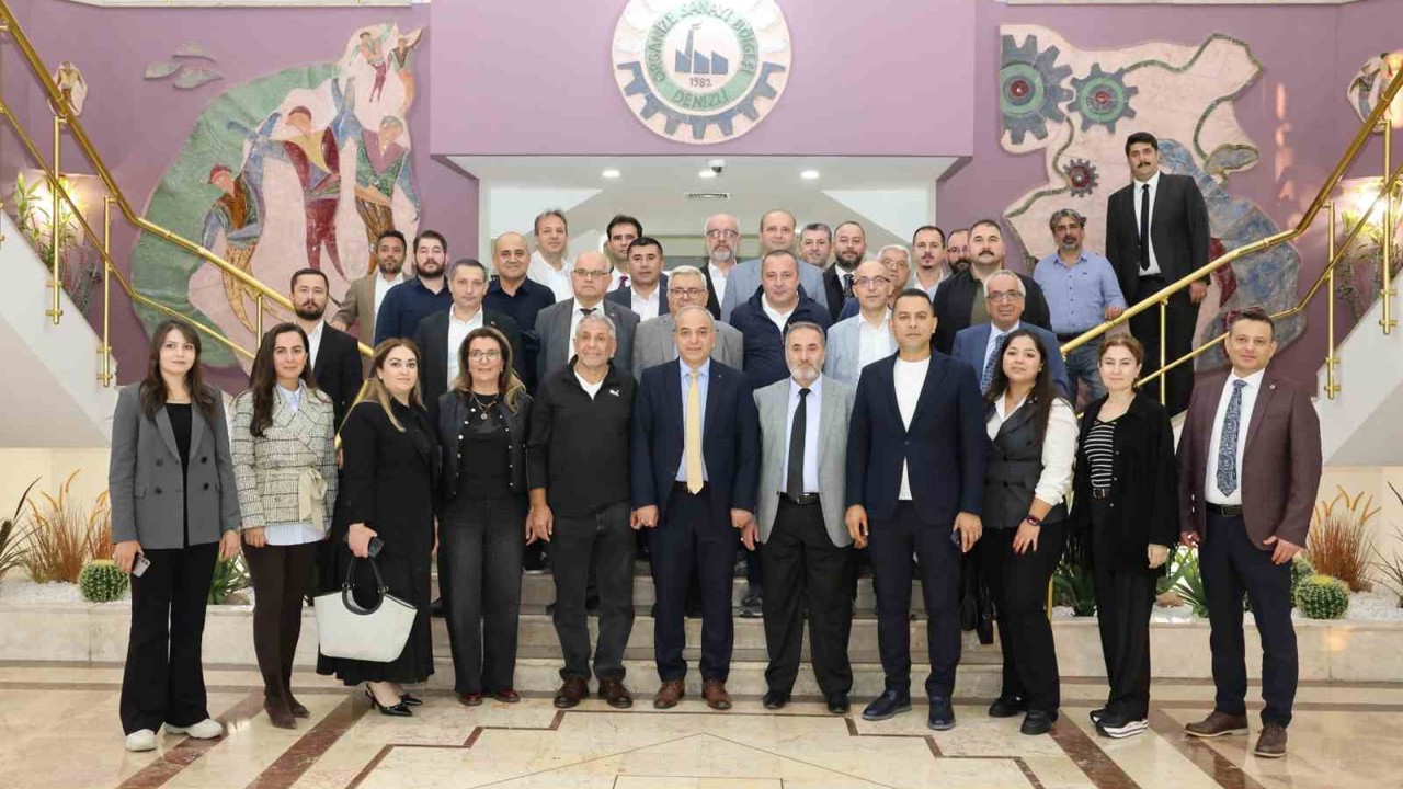 Denizli - Aydın OSB’leri istişare toplantısı Denizli OSB’de gerçekleşti
