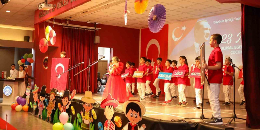 Gaziantep Kolej Vakfı’nda 23 Nisan coşkusu