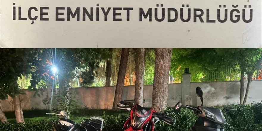 Gaziantep’te 3 motosiklet hırsızlığı şüphelisi yakalandı