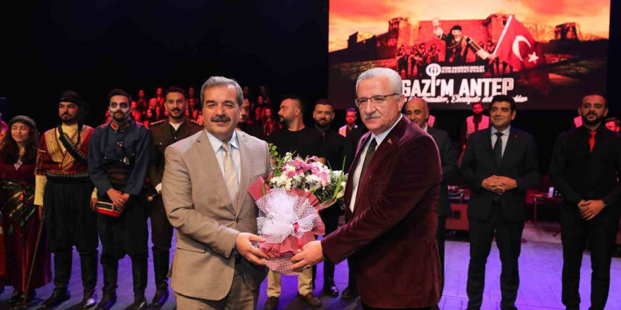 'Gazi’m Antep” konseri izleyicileri büyüledi