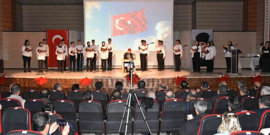 İstiklal Marşı’nın kabulü ve Mehmet Akif Ersoy’u anma günü programı düzenlendi