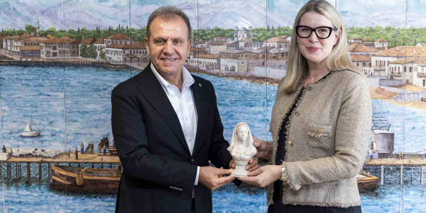 İsveç İstanbul Başkonsolosu Strömquist Başkan Seçer ile görüştü
