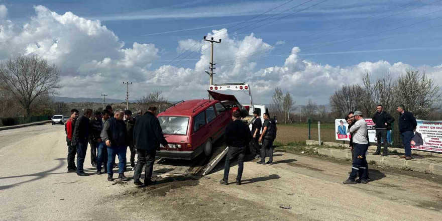 Kastamonu’da iki otomobil çarpıştı: 1 yaralı