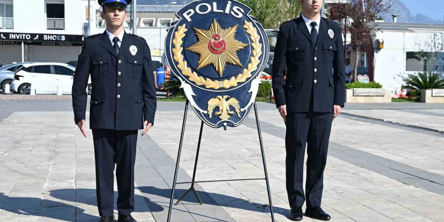 Kemer’de Türk Polis Teşkilatı’nın 179’uncu yılı kutlandı