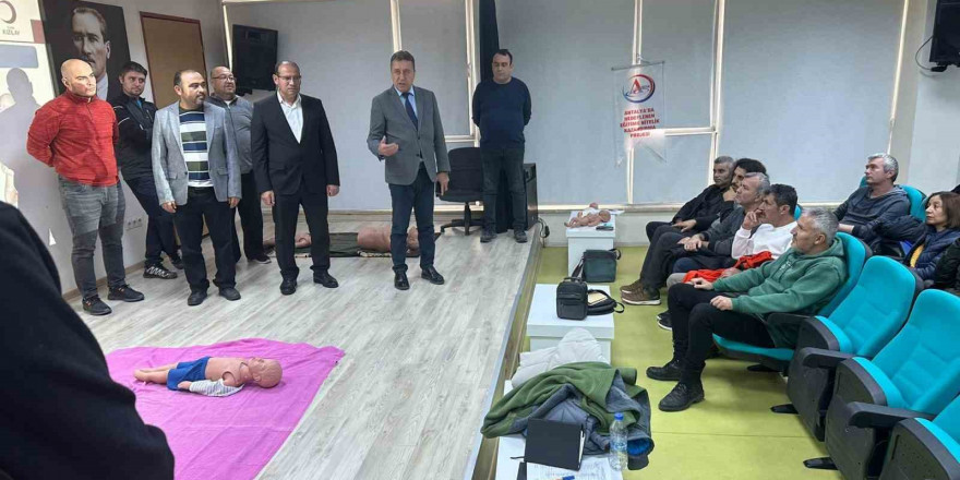 Kumluca’da 'İlk Yardım Eğitim Merkezi' açıldı