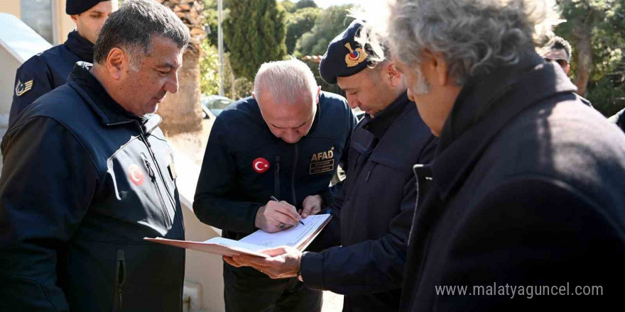 Kuşadası sahil şeridinde ’tsunami’ incelemesi