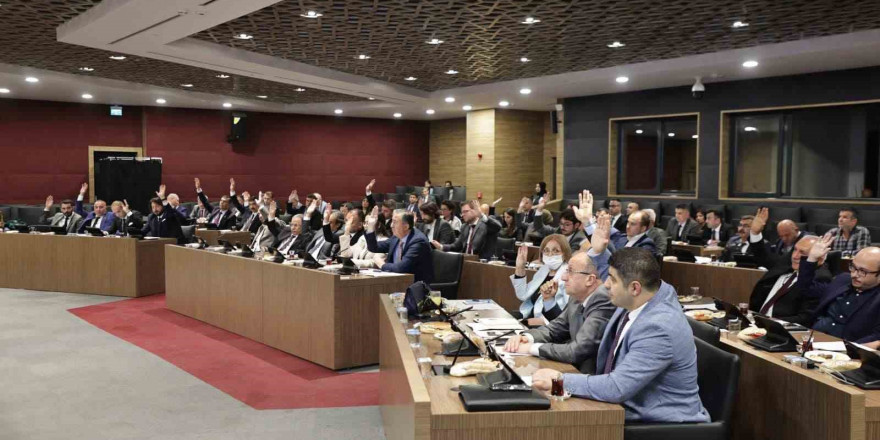Kütahya Belediye Meclisinin Mayıs ayı toplantısı