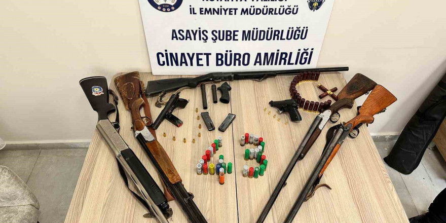 Kütahya’da silah ticareti operasyonu: 6 gözaltı