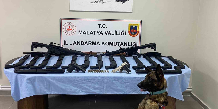 Malatya’da kaçak silah operasyonu: 3 gözaltı